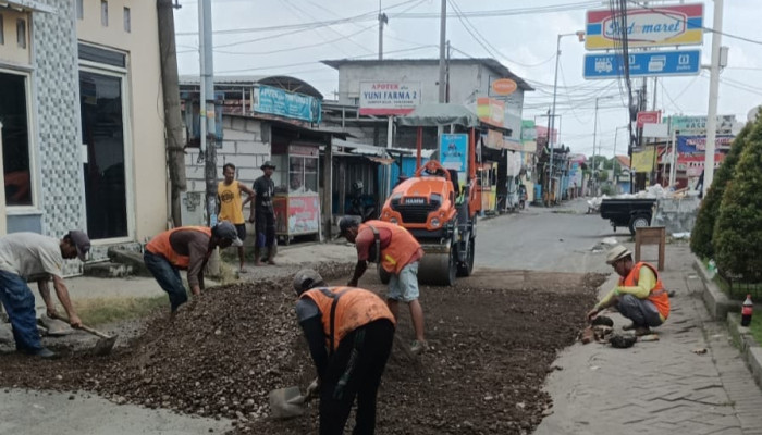 Pemkab Sidoarjo Kebut Perbaikan Jalan Keling Jumputrejo, Jalan Ditinggikan 15 Cm