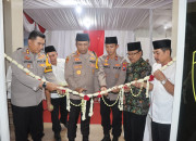 Gedung Reskrim Polsek Taman Diresmikan Kapolresta Sidoarjo 