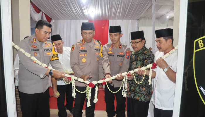 Gedung Reskrim Polsek Taman Diresmikan Kapolresta Sidoarjo 