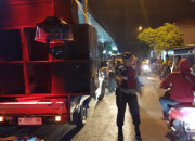 Patrol Dengan Soundsystem, Dua Mobil Pickup Diamankan Polsek Tanggulangin 