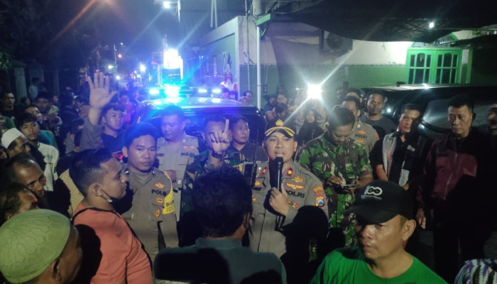 Gejolak Anarkis Warga Dusun Kedayon, Di Damaikan Forkopimca Sidoarjo Kota