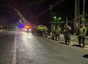 Ramadhan Kondusif, Tim “Pos Onta” Malang Kota Amankan Puluhan Motor Balap Liar