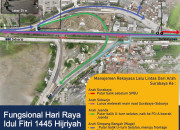 Fly Over Djuanda Dibuka Fungsional Mulai 2 – 19 April Untuk Kelancaran Arus Lalin Lebaran 2024