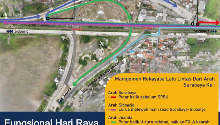 Fly Over Djuanda Dibuka Fungsional Mulai 2 – 19 April Untuk Kelancaran Arus Lalin Lebaran 2024
