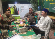 Polsek Tanggulangin Hadiri Penutupan Posko Ramadhan Satkoryon Gp Ansor Tanggulangin