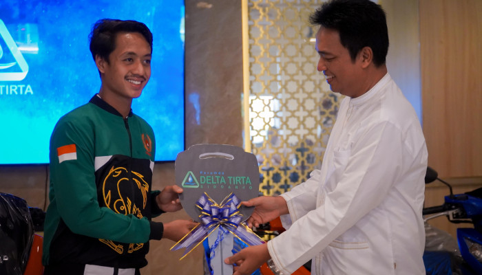 Perumda Delta Tirta Dukung Atlet Berprestasi Sidoarjo, Berikan Bonus Berupa Csr