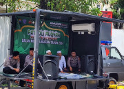 Satlantas Polresta Sidoarjo Rukiyah Jalur Rawan Laka Lantas, Tingkatkan Kenyamanan Pengendara Jalan