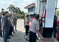 Jelang Lebaran, Polresta Sidoarjo Cek Sejumlah SPBU