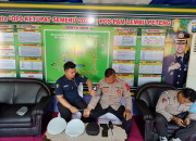 Polres Tulungagung Periksa Kesehatan Personel Untuk Layani Pemudik Di Operasi Ketupat Semeru 2024