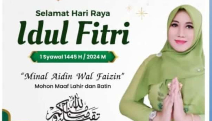 Anggota Dpd Ri Terpilih Dr.lia Istifhama,M.e.i Mengucapkan Selamat Hari Raya Idhul Fitri 1445 H