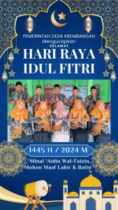 PemDes Krembangan Mengucapkan Selamat Hari Raya Idhul Fitri 1445 H 2 Img 20240409 Wa0014