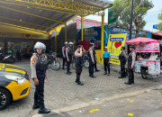 Polres Nganjuk Terjunkan Patroli Preventif Perintis Presisi Pada Operasi Ketupat Semeru 2024