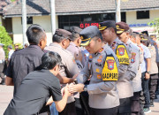 Kapolres Nganjuk Gelar Halal Bihalal Bersama Anggota Dan Asn Polri