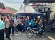 Usai Libur Lebaran, Kapolresta Sidoarjo Cek Pelayanan Samsat