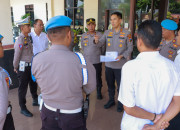 Jelang Putusan Mk, Polres Jombang Siagakan Personel Amankan Gedung Kpu Dan Bawaslu Jombang