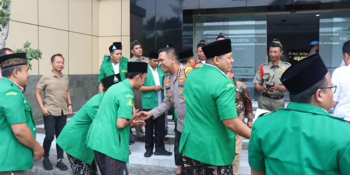 Kapolresta Sidoarjo Apresiasi GP Ansor Wujudkan Kondusifitas Kamtibmas