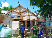 Sinergi Polres Malang Dan Tni Bedah Rumah Warga Tak Layak Huni Di Karangploso