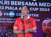 Nobar Timnas Indonesia U-23 Vs Uzbekistan U-23 Bareng Wartawan, Kadiv Humas Bicara Persatuan Bangsa