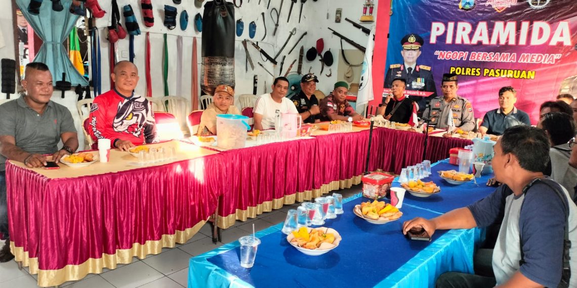Sampaikan Pesan Kamtibmas, Polres Pasuruan Gelar Piramida 