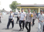 Cek Terminal Bus, Kapolres Jember Pastikan Kelayakan Angkutan Lebaran