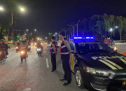 Warga Mudik, Polisi Di Sidoarjo Patroli Kawasan Pemukiman