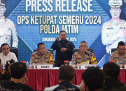 Operasi Ketupat Semeru 2024, Polda Jatim Berhasil Tekan Angka Kecelakaan Dan Gangguan Kamtibmas