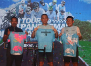 Sambut Hari Bhayangkara Ke – 78 Polda Jatim Gelar Balap Sepeda Tour De Panderman