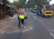 Rx King Dan Beat Tabrakan Di Prambon Sidoarjo, Satu Meninggal Dunia