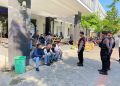 Puluhan Polisi Patroli Cegah Konvoi Kelulusan Sekolah di Jombang