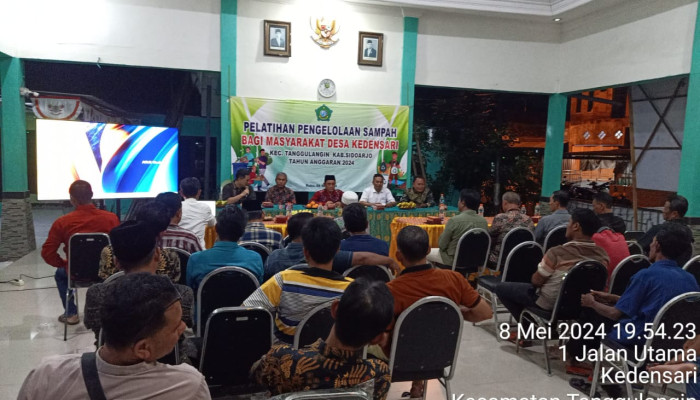 Tim Dlhk Kabupaten Sidoarjo Sosialisasi Pengelolaan Sampah Di Pemdes Kedensari