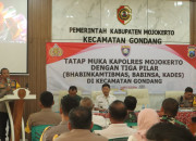 Cegah Korupsi Dana Desa, Kapolres Mojokerto Kumpulkan 3 Pilar Kecamatan Gondang
