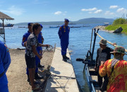 Polresta Banyuwangi Maksimalkan Pengamanan Pelabuhan Rakyat Jelang Wwf Ke -10 Di Bali