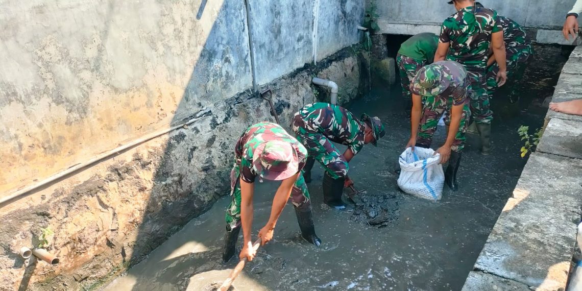 Satgas TMMD 120 Kodim 0816/Sidoarjo Beraksi, Normalisasi Sungai untuk Masyarakat Sejahtera