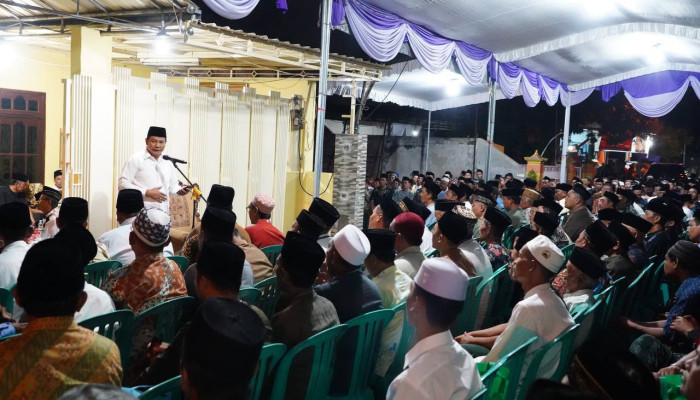 Genjot Pelayanan Prima, Plt Bupati H Subandi Minta Kades Optimalkan Aplikasi Si Praja
