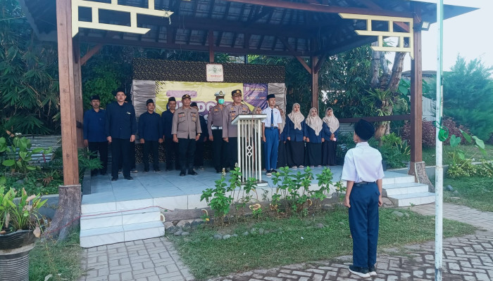 Antisipasi Judi Online Dan Maraknya Kenakalan Remaja Polsek Tanggulangin Beri Sosialisasi Di Mts/Sma Ma’Arif Ketegan
