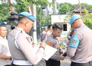 Tim Subbidprovos Bidpropam Polda Jatim Gelar Gaktiblin Dan Tes Urin Acak Ke Anggota Polres Nganjuk