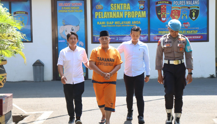 Polisi Amankan Mantan Kades Di Malang, Diduga Terlibat Korupsi Alokasi Dana Desa