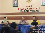 Tasyakuran Pelepasan Dua Personil Polsek Taman Memasuki Masa Purna Tugas