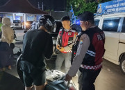 Respon Keluhan Warga Di Jum’At Curhat, Polres Kediri Kota Amankan Puluhan Motor Diduga Balap Liar