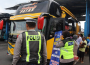 Sukseskan Wwf 2024, Personel Gabungan Polres Lumajang Patroli Kryd Di Terminal Minak Koncar 