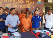 Tersangka Perkosaan Dan Persetubuhan Diringkus Satreskrim Polres Mojokerto 