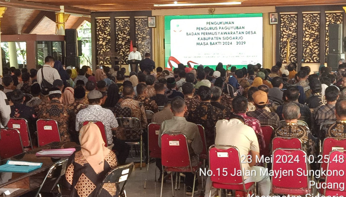 Plt Bupati Sidoarjo Resmikan Dan Kukuhkan Paguyuban Bpd Sidoarjo 