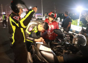 Polres Pacitan Amankan 29 Motor Diduga Balapan Liar