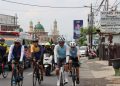 Tempuh 113 Km, Kapolda Jatim Pastikan Kesiapan Pengamanan Rute Tour de Panderman 2024 Dengan Bersepeda