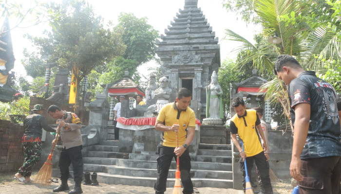Polres Mojokerto Bakti Religi Sambut Hari Bhayangkara Ke-78