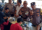 Tim Urkes Polresta Sidoarjo Cek Kesehatan Personel Polsek Kota