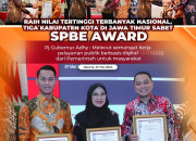 Pemprov Dan Kabupaten/Kota Di Jatim Dominasi Raih Predikat 10 Terbaik Digital Government Award