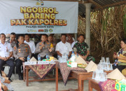 Ngobrol Bareng Pak Kapolres, Cara Polres Kediri Kota Ajak Warga Jaga Kamtibmas