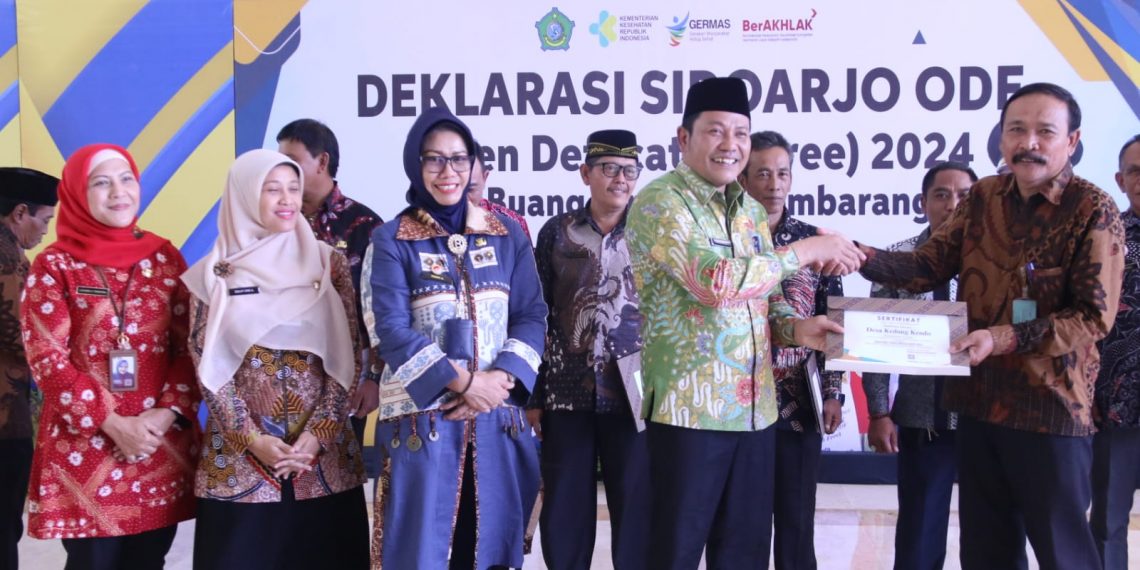 Tim Verifikasi Nyatakan Kabupaten Sidoarjo Layak Jadi Kabupaten ODF