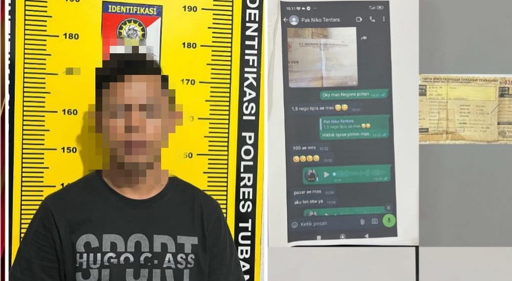 Satreskrim Polres Tuban Ringkus Pelaku Dugaan Penggelapan